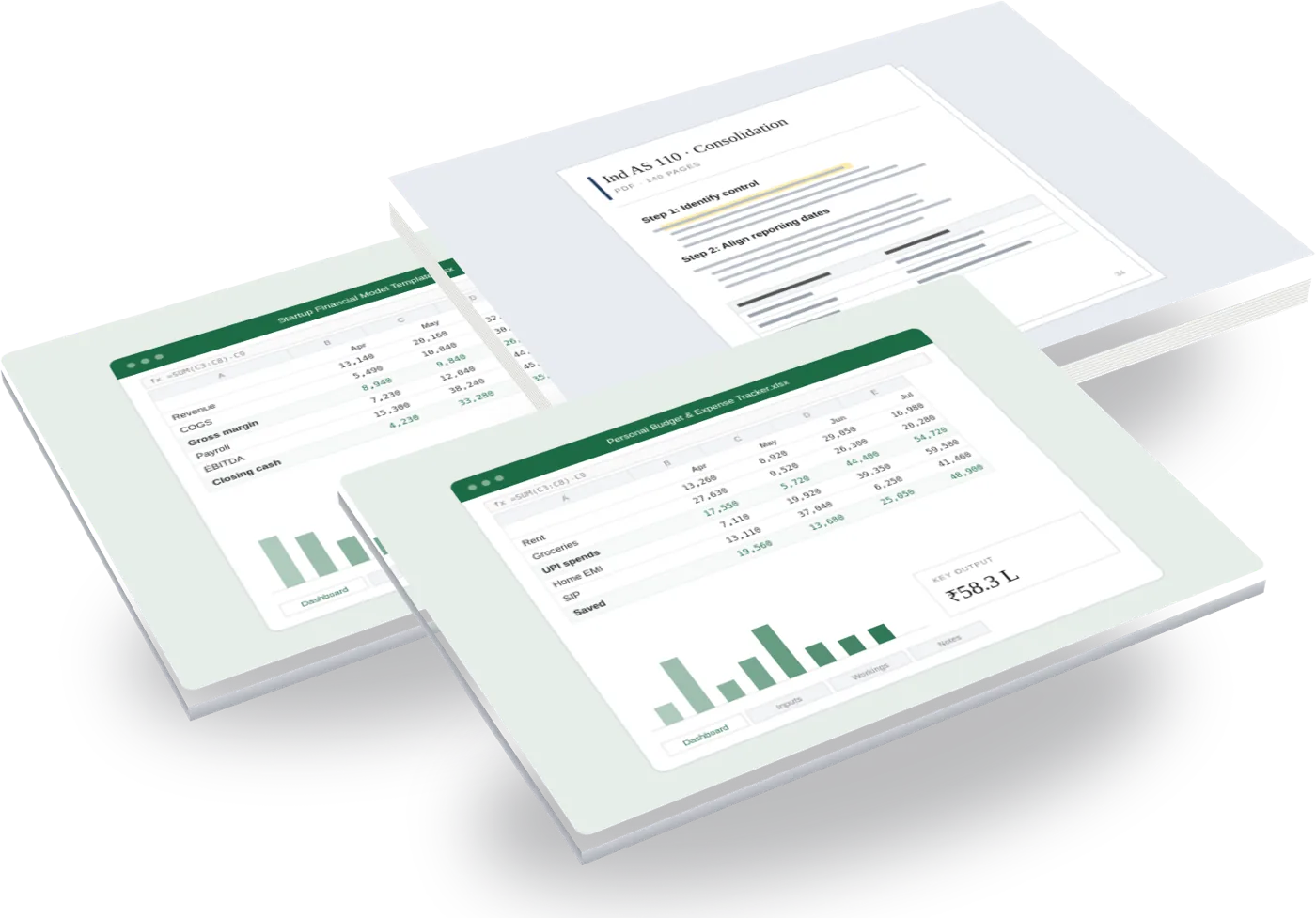 DigiKits spreadsheet and notes templates